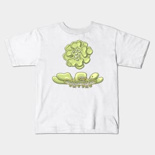 Lichen Structure Illustration Kids T-Shirt